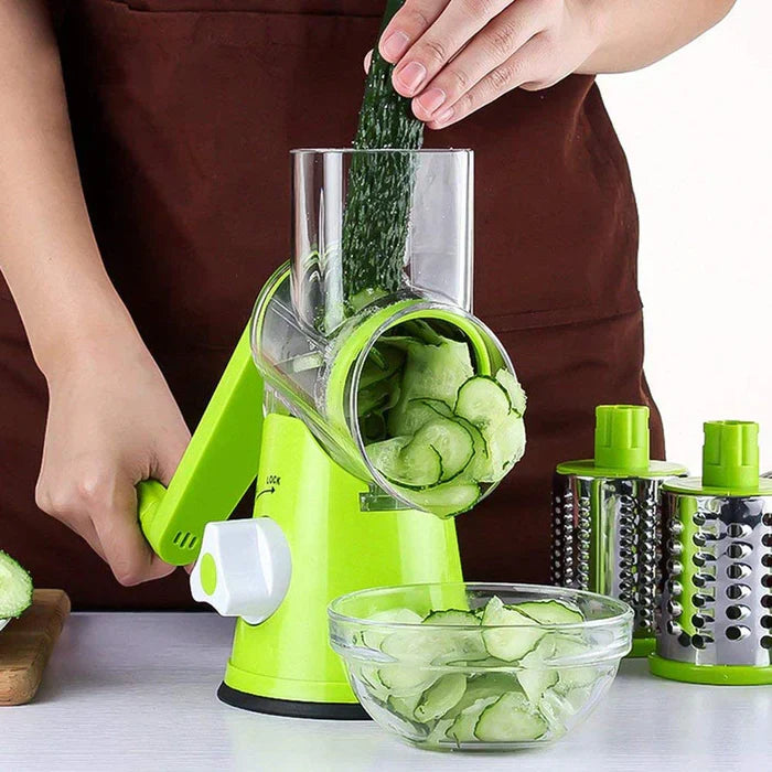 Manual Vegetable Cutter Slicer 3 in 1