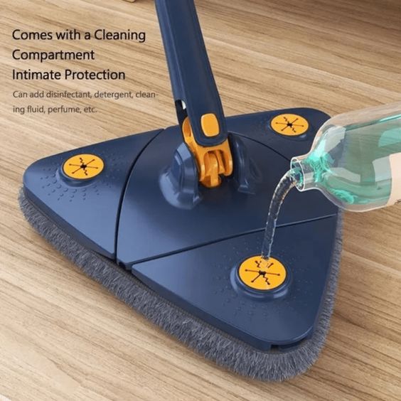 360° Rotatable Triangle Cleaning Mop! 🧹