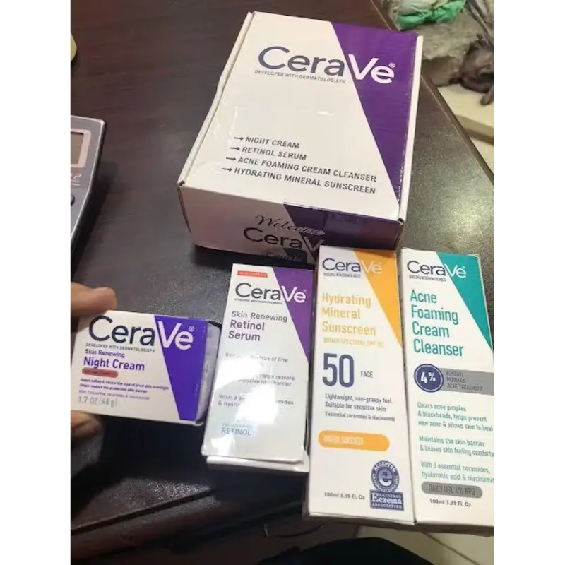 CeraVe 4 in 1 skin care kit