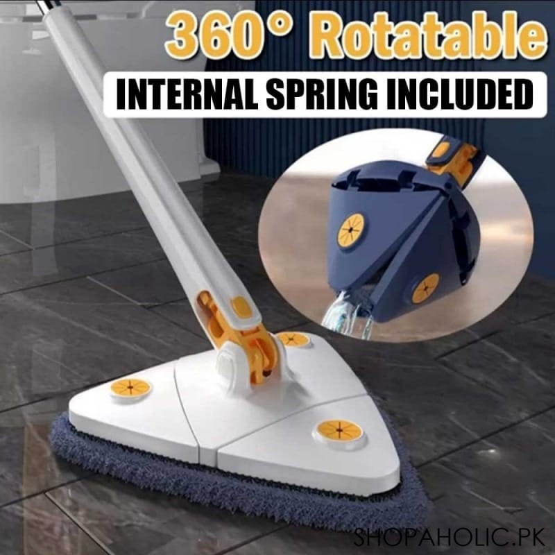 360° Rotatable Triangle Cleaning Mop! 🧹