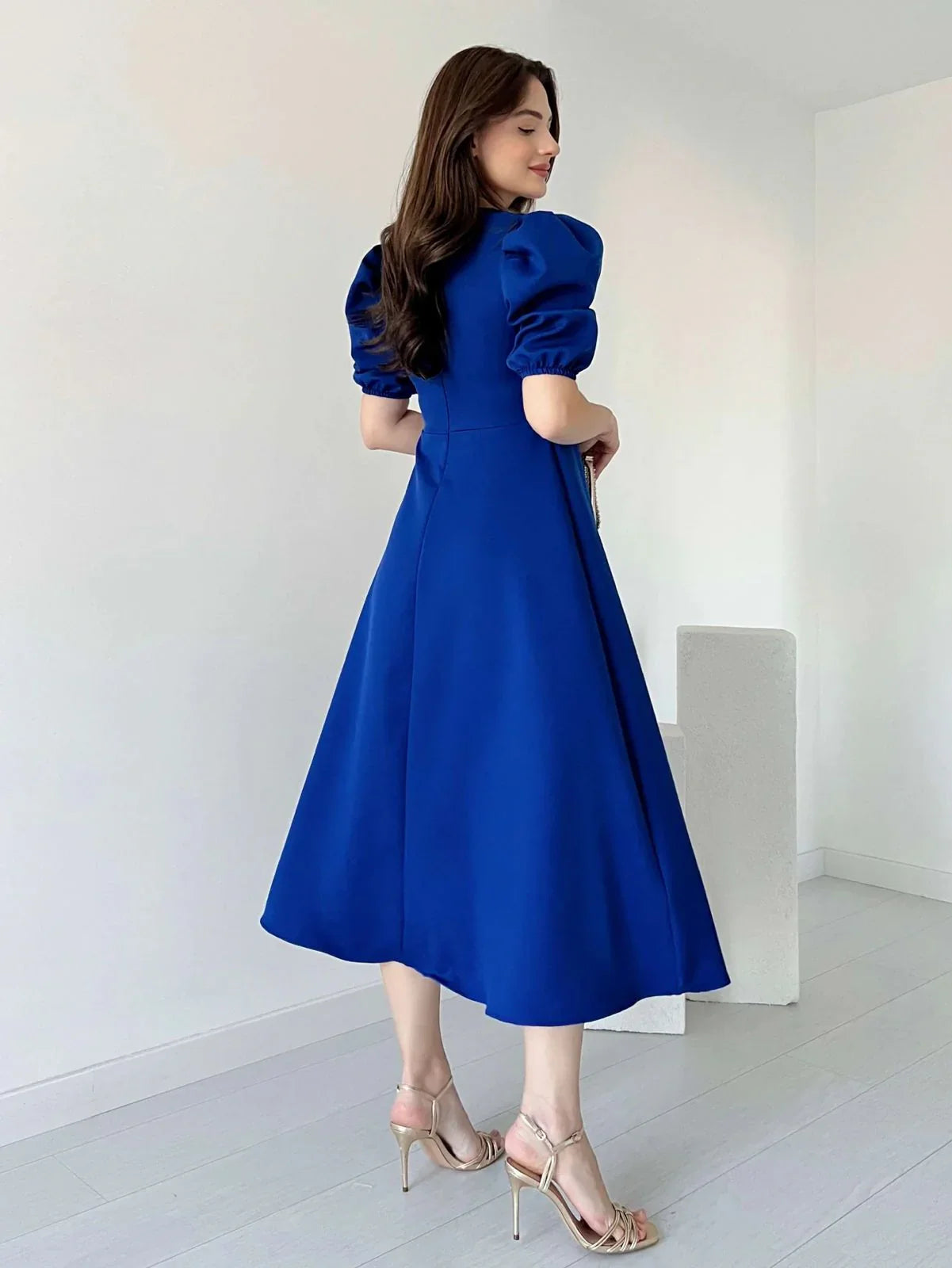 Graceful Elegance Midi Dress