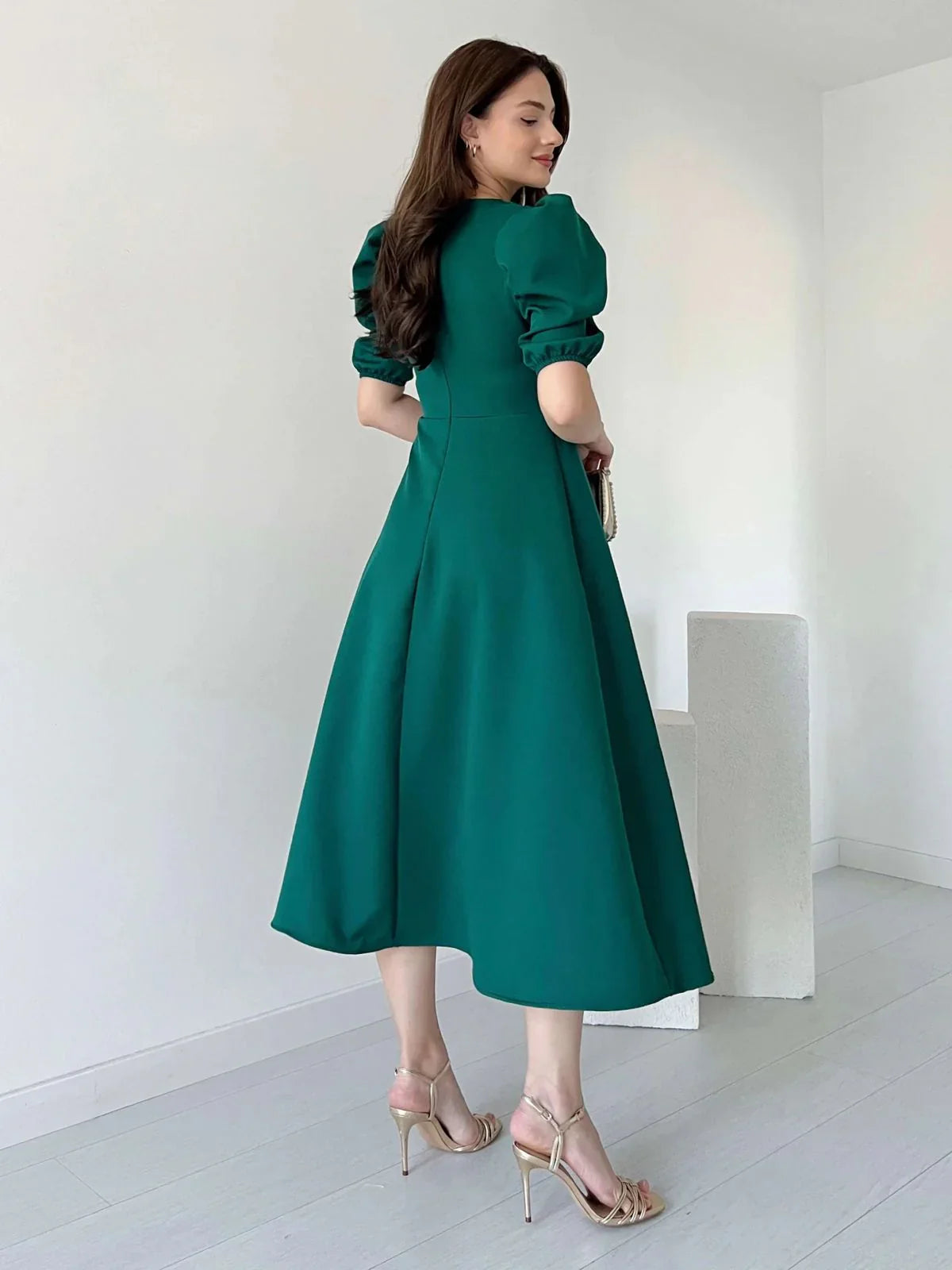 Graceful Elegance Midi Dress