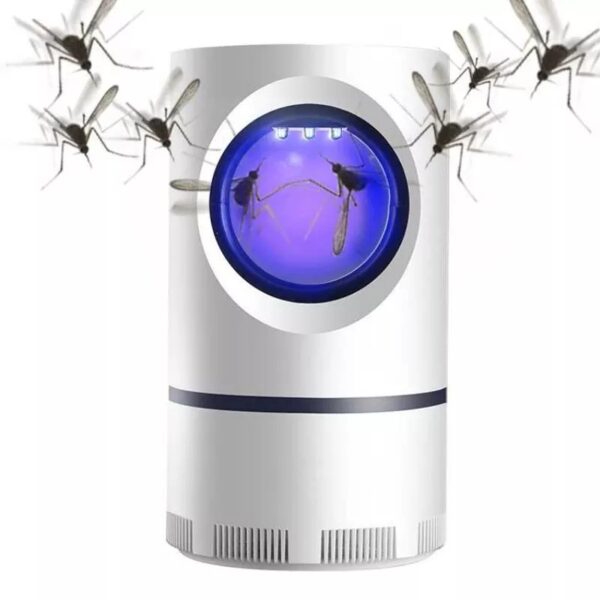 Portable USB Mosquito Killer Lamp - Silent UV LED Insect Trap with Suction Fan