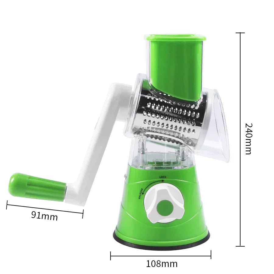 Manual Vegetable Cutter Slicer 3 in 1