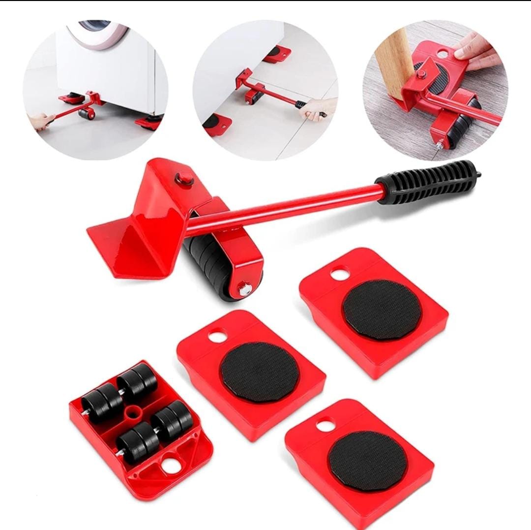 Heavy-Duty Furniture Mover Set – Lifter and Roller Tools